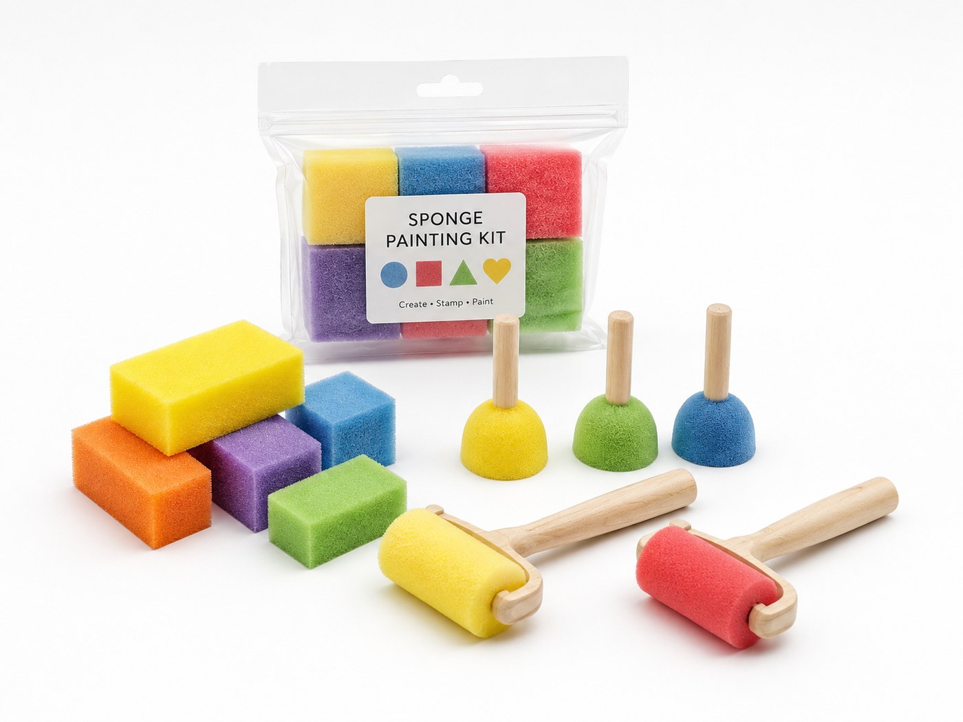 Sponge Painting Kits